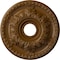 Ekena Millwork Granada Ceiling Medallion (Fits Canopies up to 6 5/8"), 18"OD x 3 1/2"ID x 2 1/2"P, Smokey Topaz CM18GASTF - alternate 1